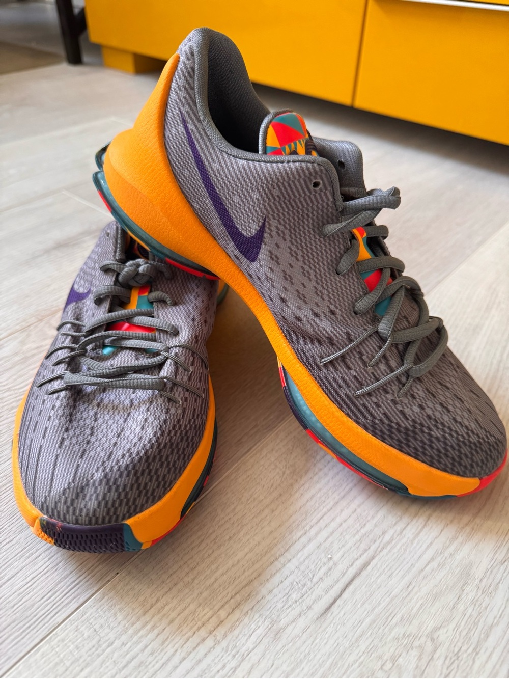 Nike KD 8 "Vanish" Basketball Shoe sz 6Y